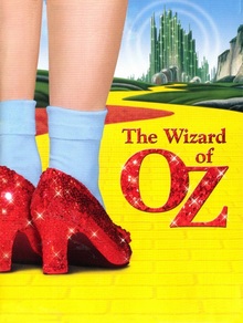 Image shows movie poster of The Wizard Oz